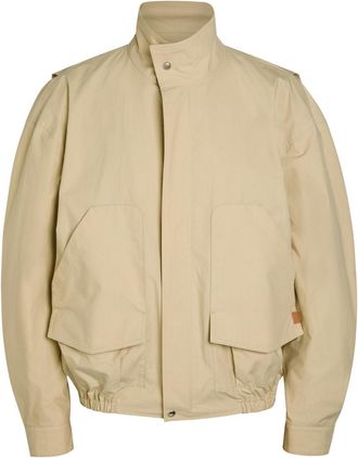 Calvin Klein Donald Patch-pocket Cotton Jacket - Off White - 52 (IT52 / XL)