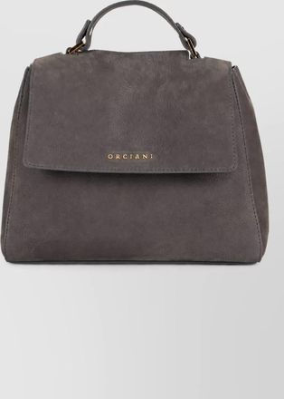 Orciani leather shoulder bag