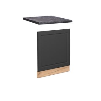 Vicco Panel Frontal Fame-line, Antracita-oro, 60 Cm, Et Antracita