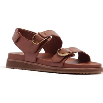 FRANKiE4 Thompson II Sandal in Rich Tan at Nordstrom, Size 9.5
