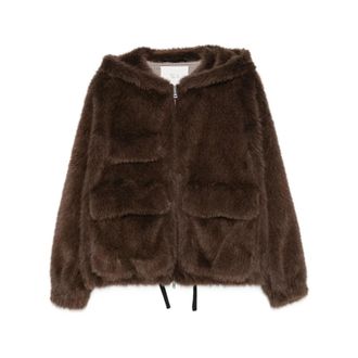 Tela A90008 01T168 K001 Jas - Dames - Jassen - Bruin - S - Jassen