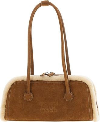 Marge Sherwood Borsa Soft Boston East-West - - Bags - Donna - Marrone - ONE SIZE
