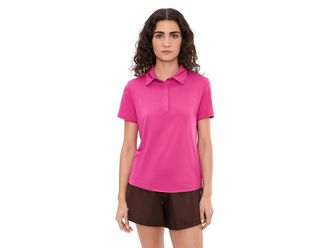 Columbia Parsons Point Polo Womens Clothing Fuchsia Heather : 2XL, Elastane/Polyester
