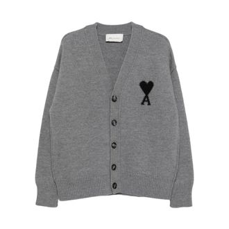 Ami Hombre, Jerseys, Gris, Talla: L