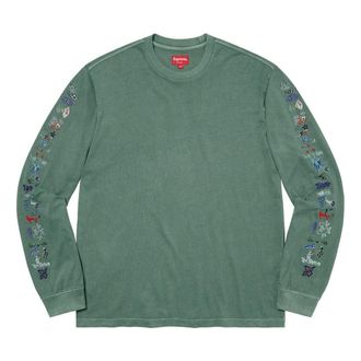 SUPREME SS23 Week8 Aoi Icons Sweater Green SUP-SS23-159
