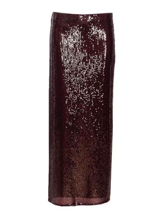 Patrizia Pepe Purple Midi Skirt