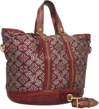Louis Vuitton Pre-owned Tote Bags, female, Red, Size: ONE SIZE Pre-owned Aviator Hand Bag
