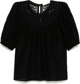 Ulla Johnson Blusa Amina - Nero