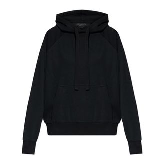 AllSaints Hoodies & sweatvesten, Dames, Zwart, XS, Katoen, Hoodie