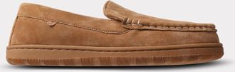 Lamofootwear Mens Brett Un-Lined Slip-On Moccasin In Chestnut
