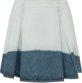 Marni Korte Denim Rok - Dames - Spijkerrokken - Blauw - S - Denim - Rokken