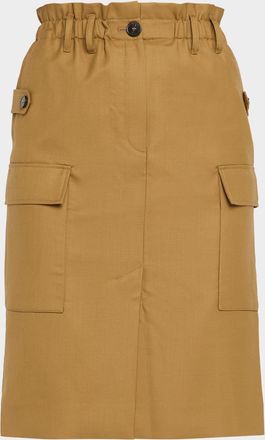 Iro Carrie Cargo Midi Skirt