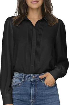 Jacqueline de Yong Diego Life Womens Black Blouse, Black, XL