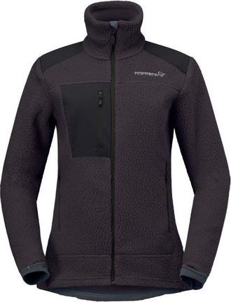 Norr&oslash;na Trollveggen Warm3 Jacket Fleecejacke f&uuml;r Damen | grau
