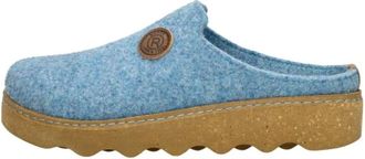 Rohde Pantoffels Open - Dames - Pantoffels - Blauw - 38 EU - Schoenen