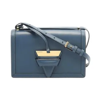 Loewe Pre-owned Cross Body Bags, female, Blue, Size: ONE SIZE Pre-owned Cross Body Bag