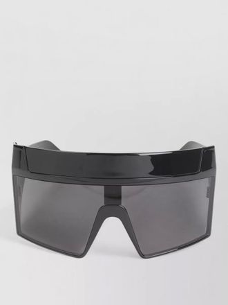 Rick Owens rev sunglasses angular design dark lenses