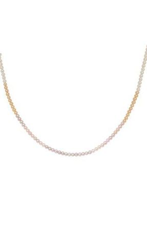 Effy Freshwater Pearl Necklace in Pink Multi at Nordstrom Rack, Size 18