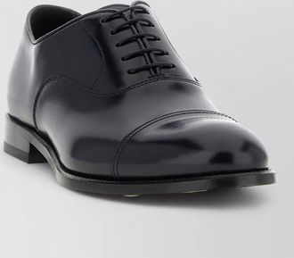 Doucal's leather oxford derby shoes