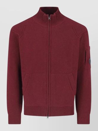 C.P. Company crewneck jacket high collar arm pocket