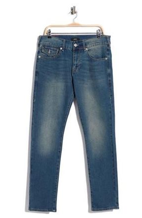 True Religion Rocco Big T Flap Skinny Jeans in Medium Ocean Storm at Nordstrom Rack, Size 31