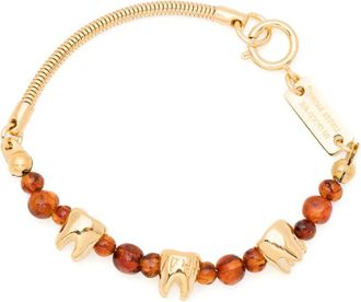 In Gold We Trust Paris Collana Sacred Tooth - Marrone