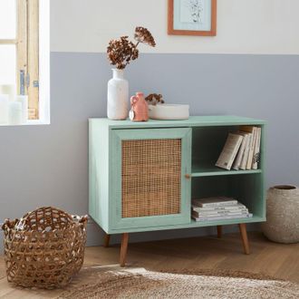 Sweeek Credenza in cannage, 1 anta, 80cm