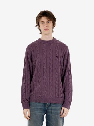 Carhartt Work in Progress Carter Sweater Cozy Purple