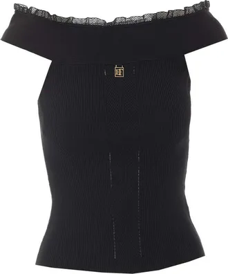 Elisabetta Franchi Black Top