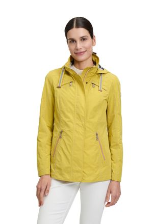Gil Bret Outdoorjacke GIL BRET, Damen, Gr. 42, gr&uuml;n (celery), Web, Obermaterial: 100% Polyester, unifarben, tailliert Po-bedeckend, ohne Ausschnitt, gerader Ab