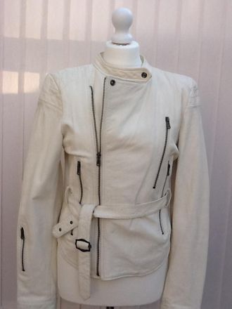 Diesel Leather Jacket Size M