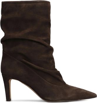 The Seller suede pointed-toe boots - women - Suede/Leather/Rubber/Leather - 40 - Brown