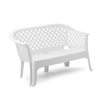 Progarden Banco Lariana Blanco 134x72x76 Cm
