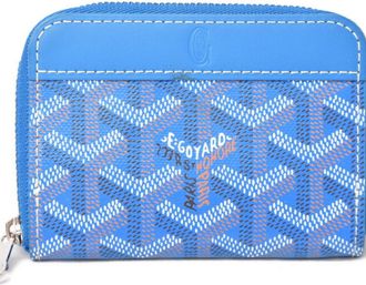 Goyard Blue Hemp Coin Purse/Coin Case (Pre-Owned)