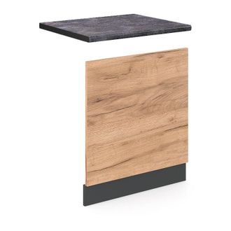 Vicco Panel frontal R-Line, Roble dorado, 60 cm, et Antracita