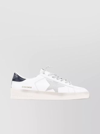 Golden Goose stardan sneakers with blue detail
