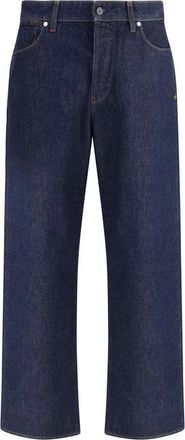 Stone Island Denim-Rinsed Jeans - Heren - Regular Fit Jeans - Blauw - W36 - Denim - Jeans