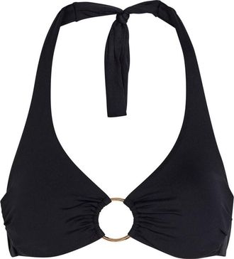 Melissa Odabash Brussels Halterneck Bikini top - Black - 16 (UK 16 /xl)