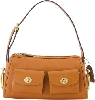 Coach Borsa a spalla Haversack 27 - - Bags - Donna - Marrone - ONE SIZE