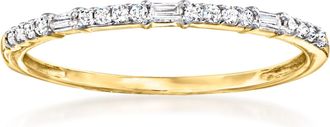 RS Pure by Ross-Simons Diamond Ring in 14kt Yellow Gold