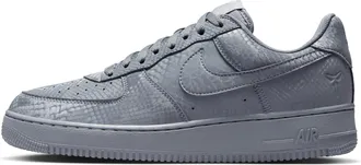 Nike Mens Kobe Air Force 1 Low Shoes in Grey | IB0018-004