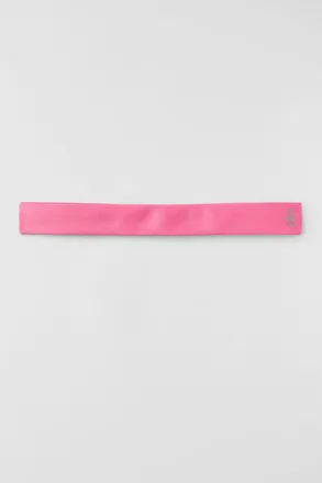 Alo | Airlift So Smooth Headband in Paradise Pink