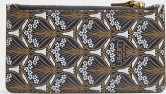 Liberty Womens Iphis zippered card case Made with Liberty Fabric