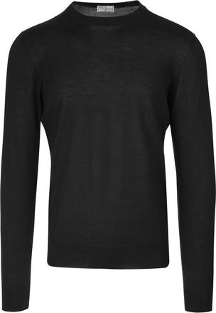 Fedeli Argentina Pullover - Heren - Cashmere truien - Zwart - 4XL - Kasjmier - Truien & Vesten