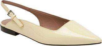 Linea Paolo Caia-L Leather Slingback Flat