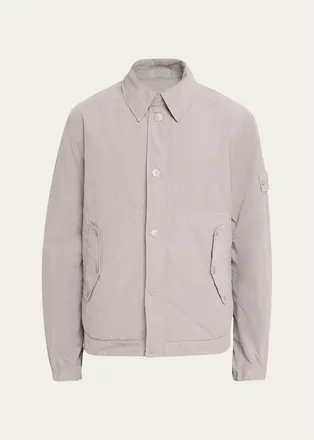 Stone Island Mens Ghost Nylon Field Jacket