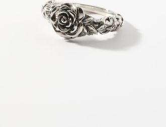 Clocks And Colours Mens All Apologies silver ring