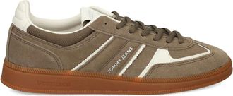 Tommy Jeans Greenwich suede leather sneakers - Brown