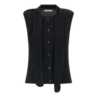 Christophe Lemaire Dames, Jassen, Zwart, Maat: XS Wol