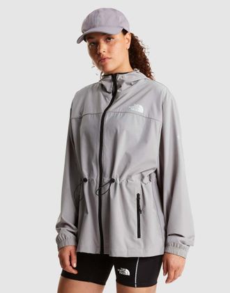 The North Face W Ma - Giacca a vento grigia-Grigio
